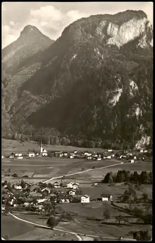 Ansichtskarte Oberwössen (Chiemgau) Panorama-Ansicht; Ort im Chiemgau 1960