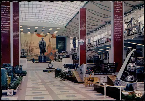 Brüssel Bruxelles Concessionnaires exclusifs Pavillon  l'U. R. S. S. EXPO 1958