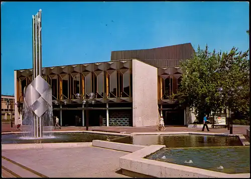 Ansichtskarte Krefeld Crefeld Stadttheater 1984
