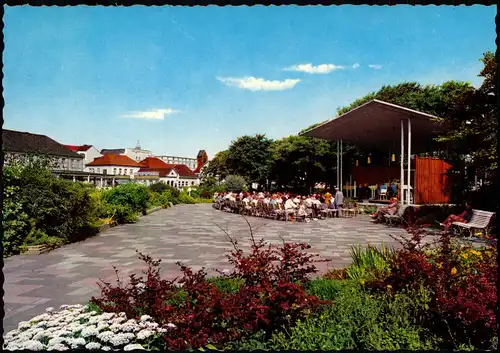 Ansichtskarte Norderney Partie am Konzertplatz 1979