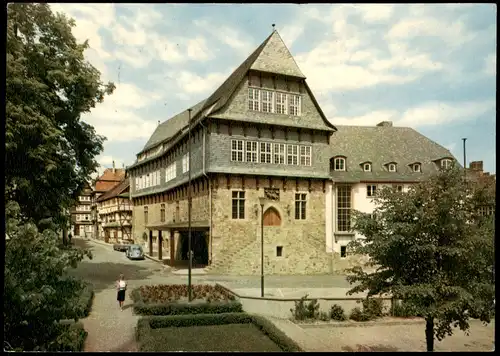 Ansichtskarte Fritzlar Straßen Partie am Rathaus 1965