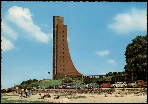 Ansichtskarte Laboe Marinedenkmal Marine Denkmal 1968