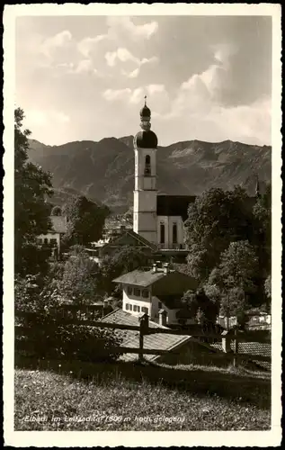 Ansichtskarte Elbach-Fischbachau Stadtpartie - Fotokarte 1936