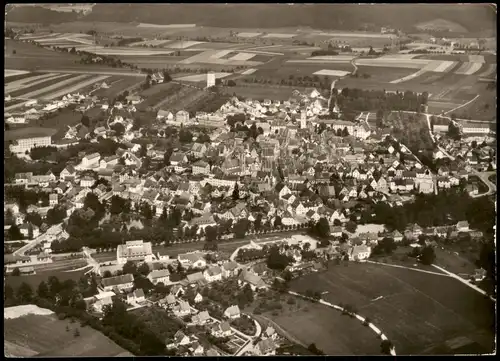 Ansichtskarte Pfullendorf Luftbild, Fliegeraufnahme 1959