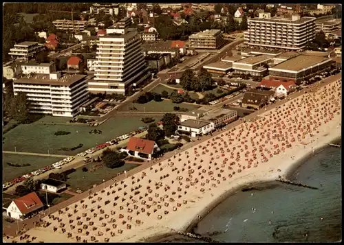 Ansichtskarte Grömitz (Holstein) Luftbild Hotel Strand 1982