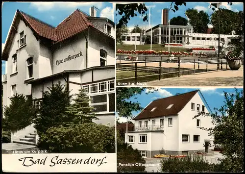 Bad Sassendorf Kurmittelhaus, Haus am Kurpark, Pension 3 Bild 1967