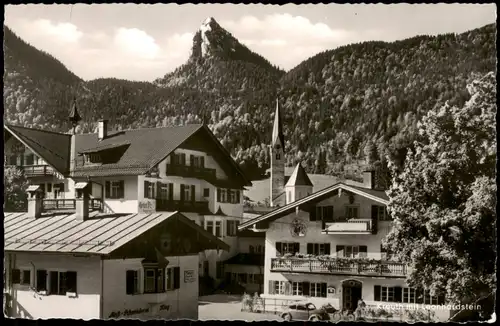 Ansichtskarte Kreuth Stadtpartie - Fotokarte 1958