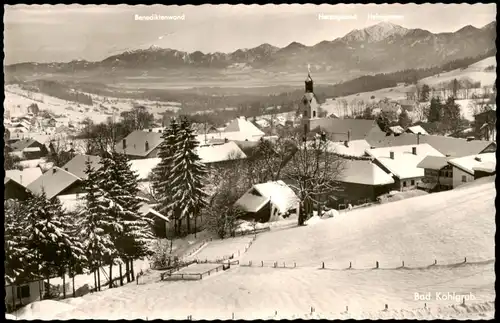 Ansichtskarte Bad Kohlgrub Panorama-Ansicht 1960