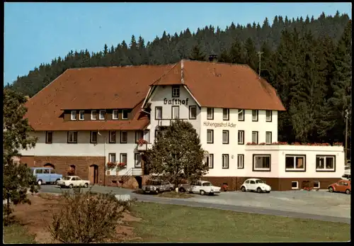 Ansichtskarte Fohrenbühl Gasthof-Pension Adler Bes. A. Moosmann 1970