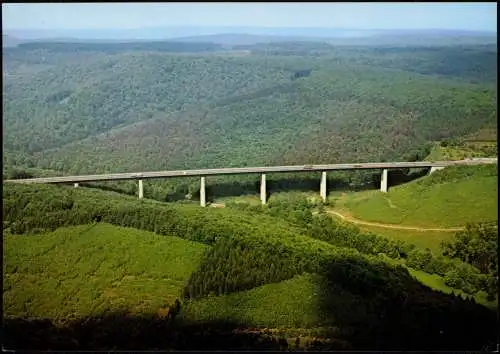 Ansichtskarte Schollbrunn Spessartbrücke -Luftbild 1963