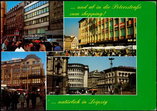Ansichtskarte Leipzig Petersstrasse - 4 Bild 1992