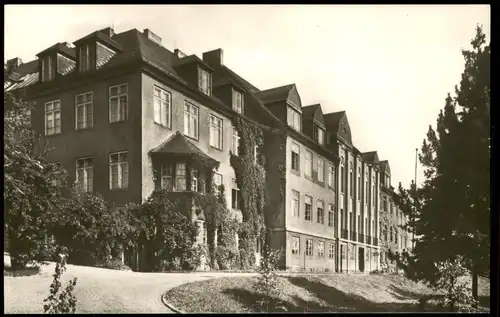 Ansichtskarte Greiz Krankenhaus 1966
