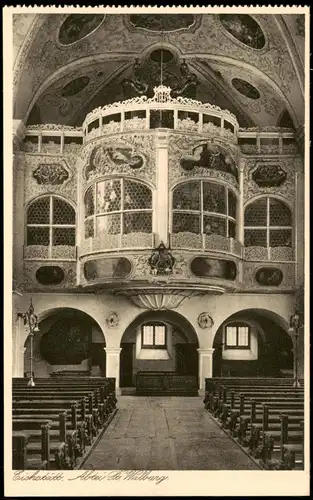 Ansichtskarte Eichstätt Benediktinerinnen-Abtei St. Walburg, Nonnenchor 1928