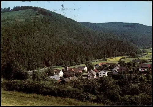 Ansichtskarte Ziegenhagen-Witzenhausen Blick auf die Stadt 1979