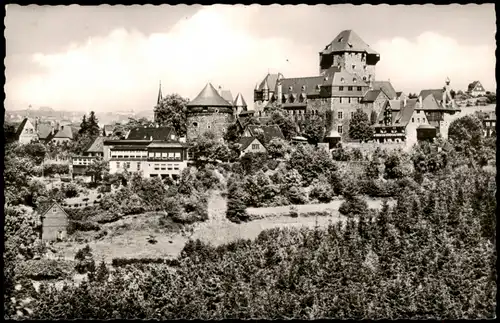 Ansichtskarte Burg an der Wupper-Solingen Schloss Burg - Fotokarte 1963