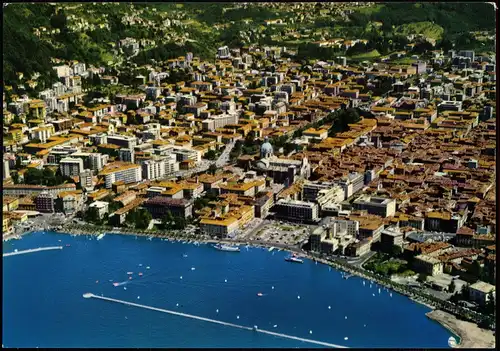 Cartoline Como Luftaufnahme Vue de l'avion 1982