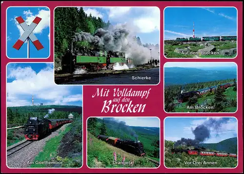Ilsenburg (Harz) Brockenbahn (Brocken) Schmalspurbahnen im Harz MB 2003