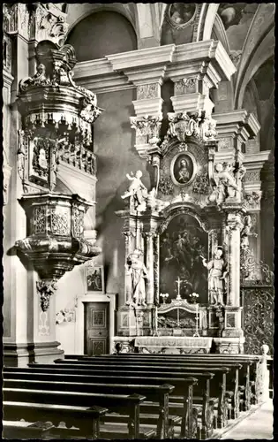 St. Peter (Hochschwarzwald) St. Peter (Hochschwarzwald) Kirche, Kanzel 1962