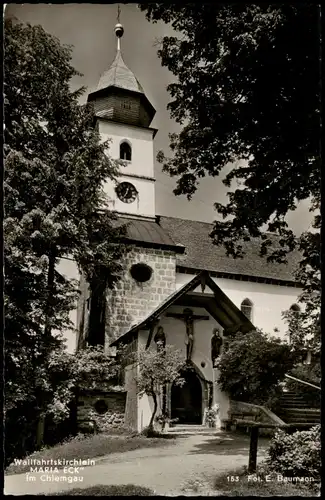 Ansichtskarte Hochfelln Wallfahrtskirche Maria Eck 1962