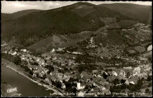 Rühle-Bodenwerder Rühle Oberweser  Weinberg und Vogler  Flugzeug aus 1963/1962