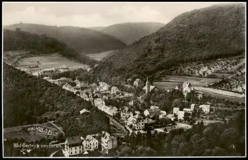 Ansichtskarte Bad Bertrich Panorama Ansicht Ort vom Osten aus 1930