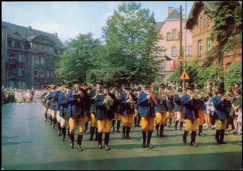 Tarnowitz Tarnowskie Góry Das Orchester aus Dąbrówka Wielka 1972