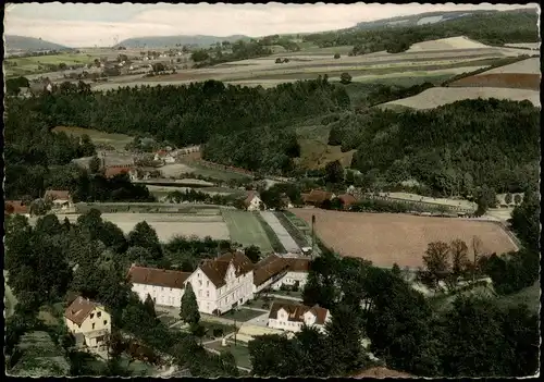 Ansichtskarte Seebruch-Vlotho Blick auf die Stadt 1964