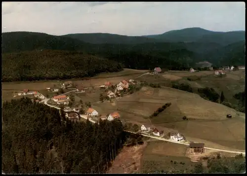 Ansichtskarte Huzenbach-Baiersbronn Luftbild 1973