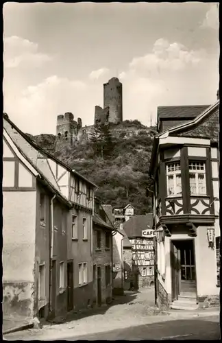 Ansichtskarte Monreal (Eifel) Straßenpartie - Cafe 1962