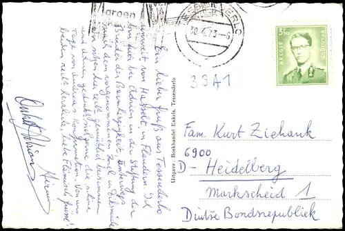 Postkaart Tessenderlo Industriepark Gemeentehuis Kerk 3 Bild 1973