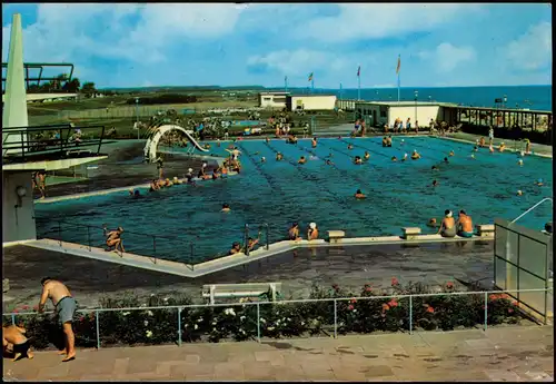 Ansichtskarte Dahme (Holstein) Meerwasserschwimmbad 1971