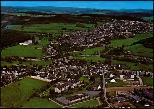 Ansichtskarte Schmallenberg Luftbild 1978