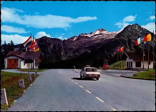 Ansichtskarte Krimml Neue Gerlosstraße mit Parkplatz Filzsteinalpe 1978