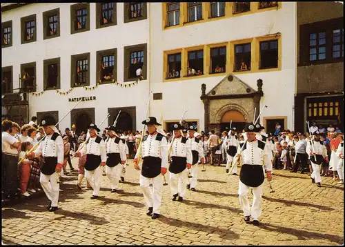 Freiberg (Sachsen) Freiberger Berg- und Hüttenparade Schmelzer 1989