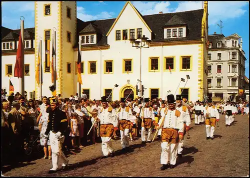 Freiberg (Sachsen) Freiberger Berg- und Hüttenparade dem Obermarkt 1989