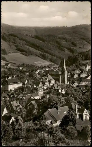 Ansichtskarte Gummersbach Blick auf die Stadt 1955
