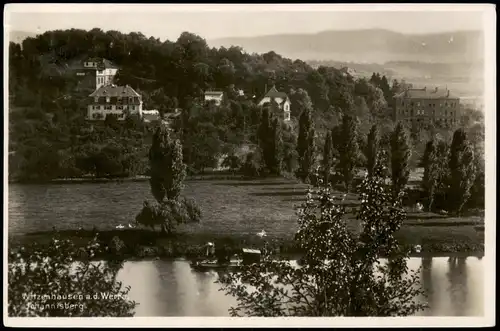 Ansichtskarte Witzenhausen Panorama-Ansicht Partie am Johannisberg 1938