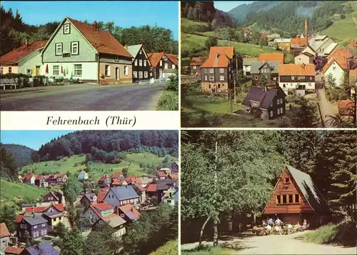 Fehrenbach HOG Rasthof, Teilansichten, Waldbaude Werraquelle 1980/1981