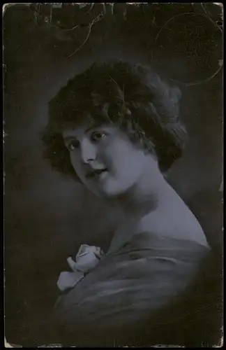 Ansichtskarte  Menschen / Soziales Leben - Frauenporträt - Profil 1913