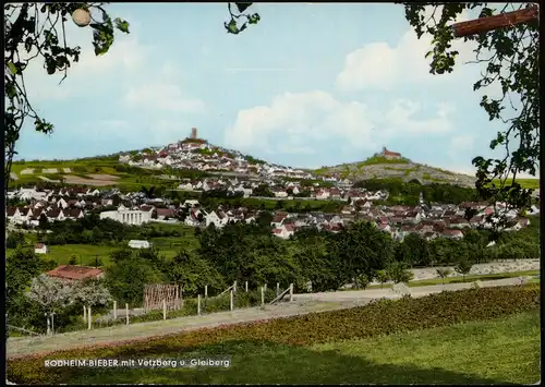 Ansichtskarte Rodheim-Bieber Panorama-Ansicht 1970