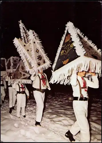 Ansichtskarte Salzburg Glöcklerlauf bei Nacht 1981