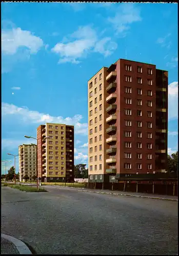 Pardubitz Pardubice Sídliště Višňovka Siedlung ,,Višňovka" 1978
