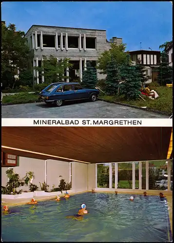 Ansichtskarte St. Margrethen Heilbad, Physikal. Therapie 1981