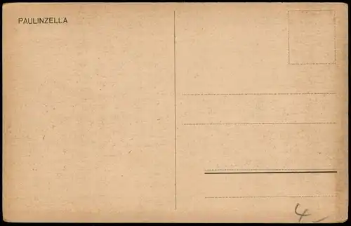 Ansichtskarte Paulinzella-Stadtilm Ortsansicht mit Fachwerk-Gebäude 1920