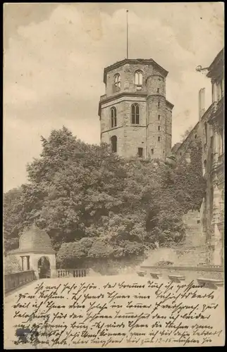 Ansichtskarte Heidelberg Heidelberger Schloss Schlossaltan 1910