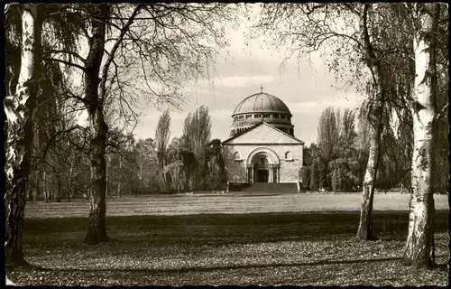Ansichtskarte Bückeburg Mausoleum 1960
