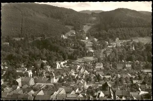 Ansichtskarte Bad Lauterberg im Harz Panorama-Ansicht; Ort im Harz 1960