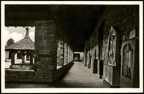 Bad Homburg vor der Höhe RÖMERKASTELL SAALBURG im Taunus   im Atrium 1930