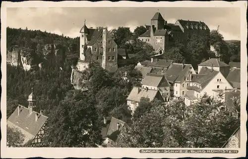 Hohnstein   Burg Hohnstein (Sächsische Schweiz) 1930 Walter Hahn:3218