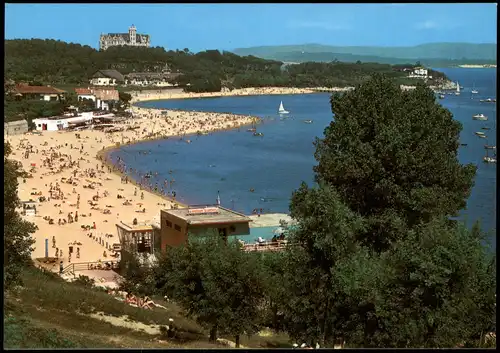 Postales Santander Playa de la Magdalena 1989